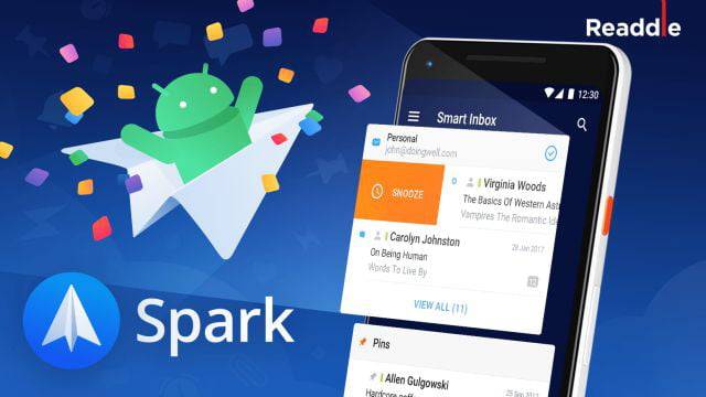 La messagerie Spark arrive enfin sur Android