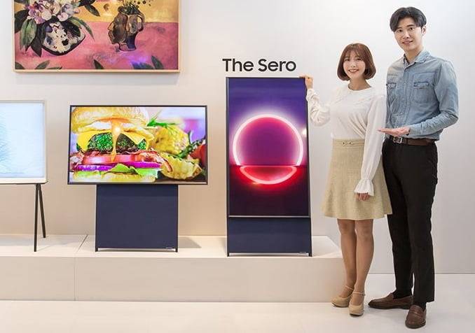 Samsung parie sur la télé verticale et les nouveaux contenus