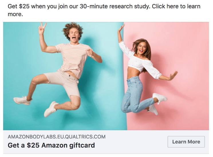 Amazon offre 25 $ pour scanner les corps humains en 3D
