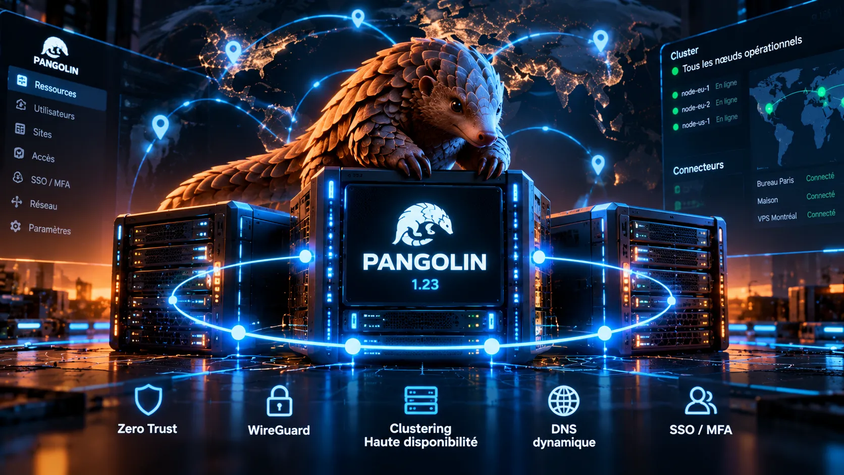 Pangolin 1.23 : le reverse proxy Zero Trust auto-hébergé qui ne veut plus tomber avec un seul serveur