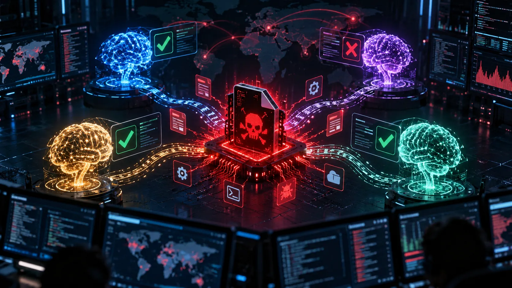 CLOSEDQUORUM : le malware qui laisse quatre IA voter pour décider comment vous attaquer