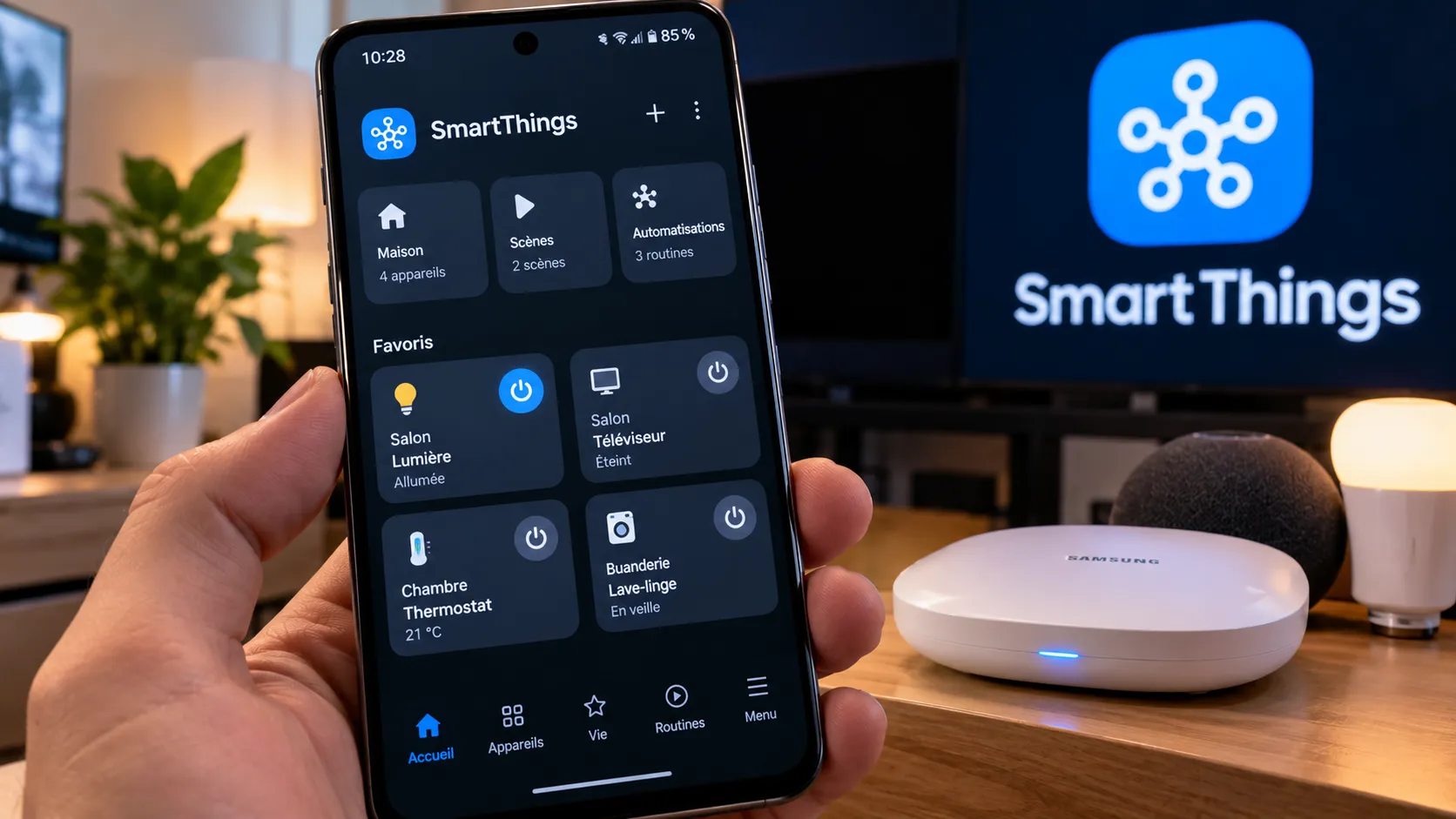 SmartThings devient payant pour les bidouilleurs : Samsung met une taxe de 4,99 $ par mois sur son API domotique