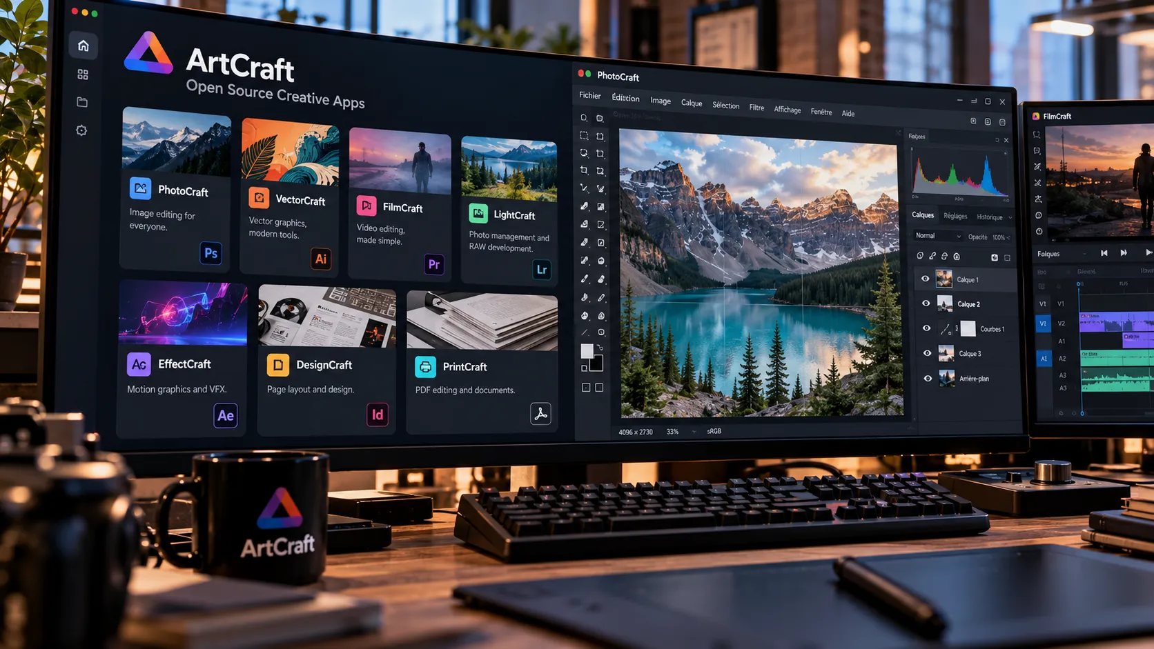 ArtCraft veut refaire la Creative Cloud en Rust : sept applis open source débarquent face à Photoshop, Premiere et compagnie