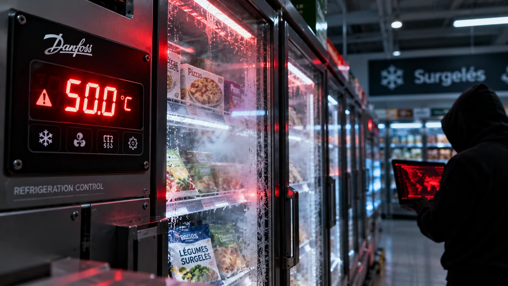 Des pirates transforment les frigos de supermarchés en radiateurs : la cyberattaque qui a fait monter le froid à 50 °C