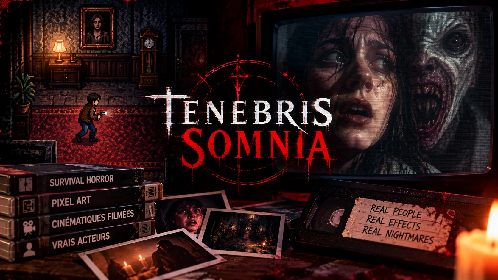 Tenebris Somnia sort vendredi : le survival horror qui transforme ses pixels en vrais cauchemars filmés