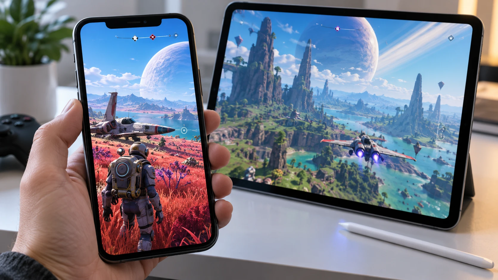 No Man’s Sky tient désormais dans moins de 4 Go : Hello Games va mettre son univers entier sur un iPhone 11