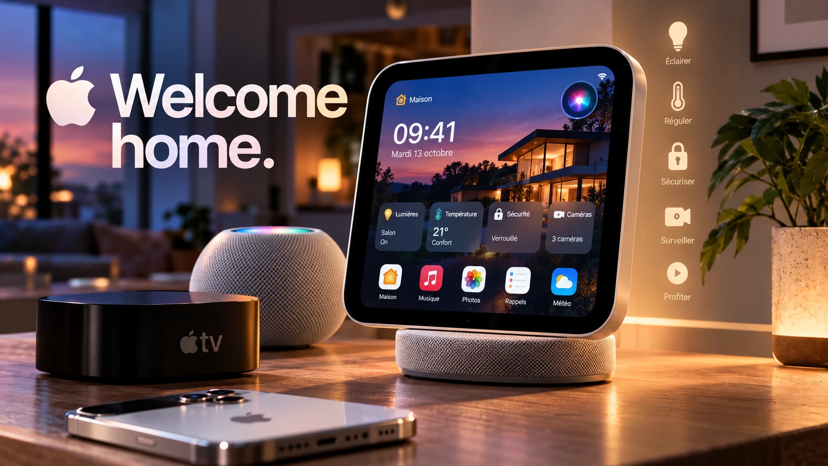 Apple veut enfin prendre le contrôle de la maison connectée : HomeView, Siri IA et homeOS attendus cet après-midi