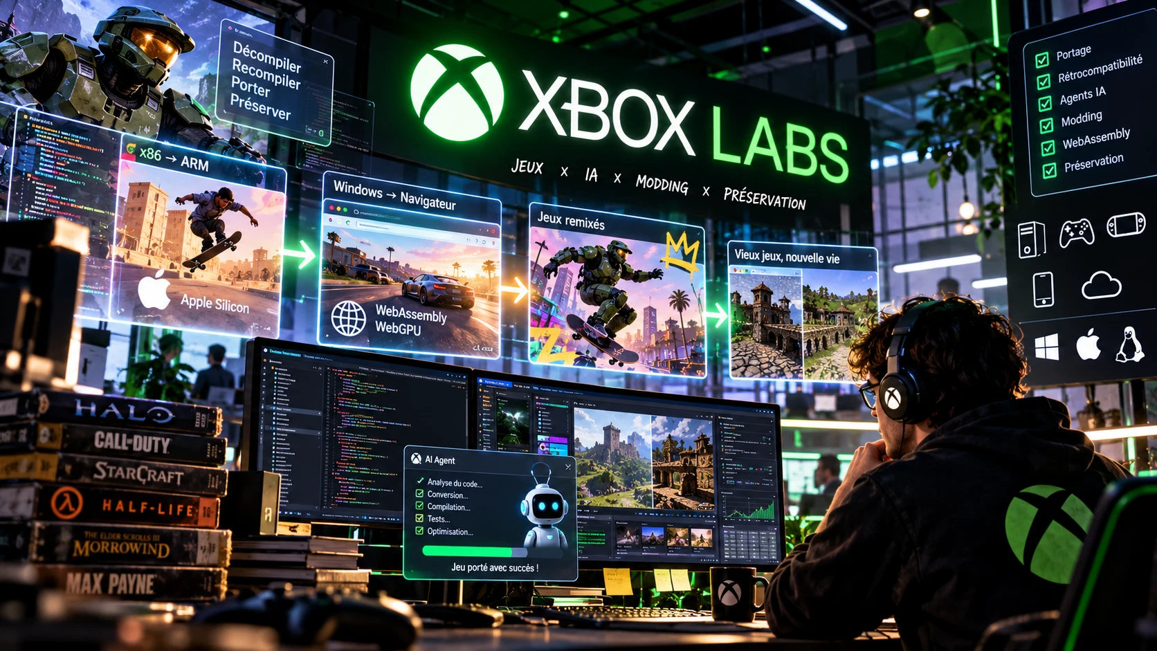Xbox Labs : Microsoft regarde les moddeurs casser les frontières du jeu vidéo… et décide de les rejoindre