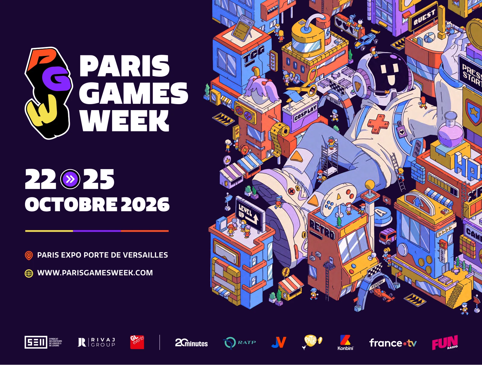 Paris Games Week 2026 : pour ses 15 ans, le salon se transforme en jeu grandeur nature