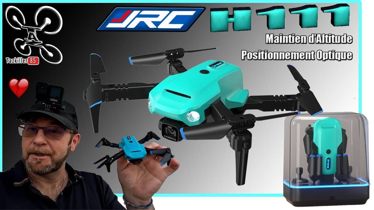 JJRC H111 Fun et Performant – Review Test Démo – Bonne chance !