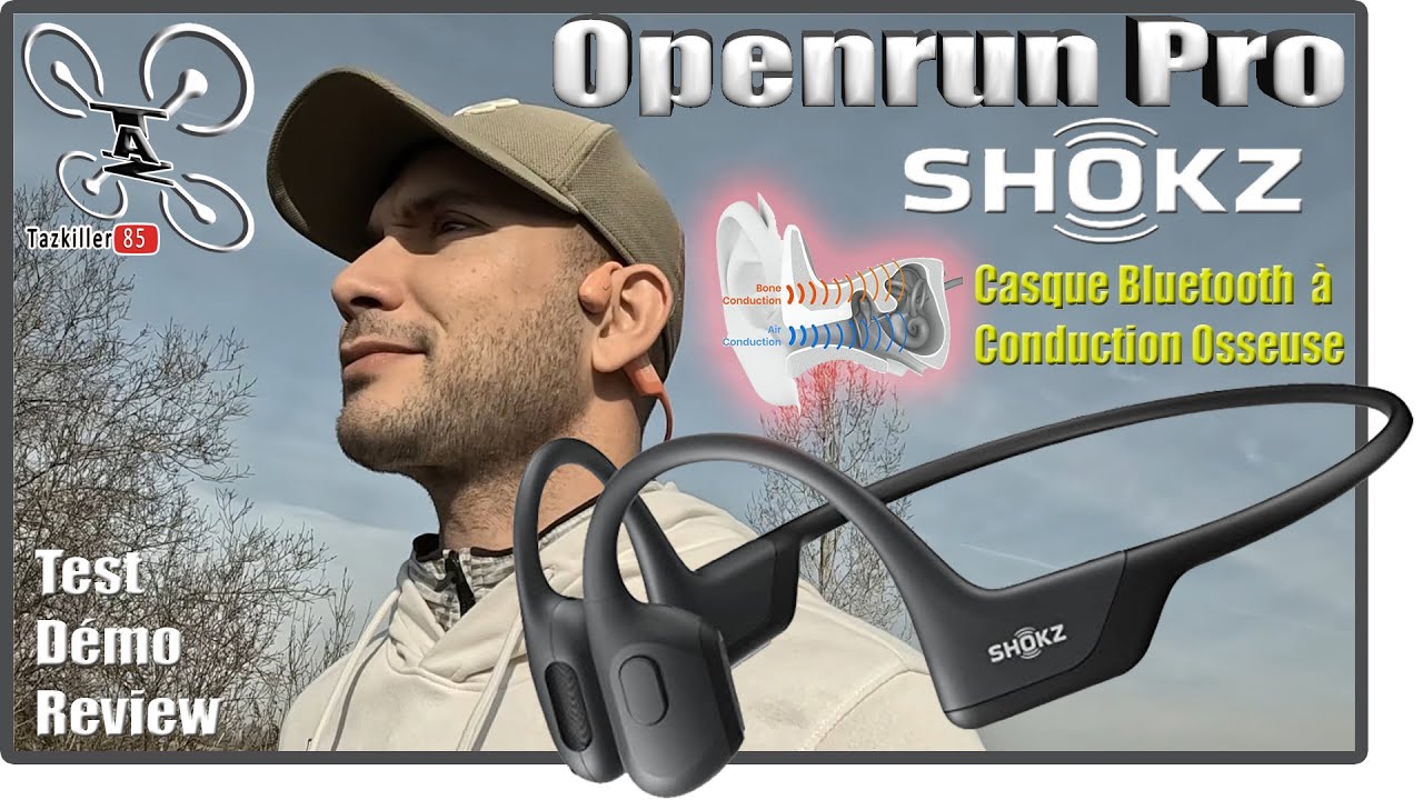 Openrun Pro Casque à conduction osseuse  SHOKZ – Review Test Démo – Résultat du tirage !