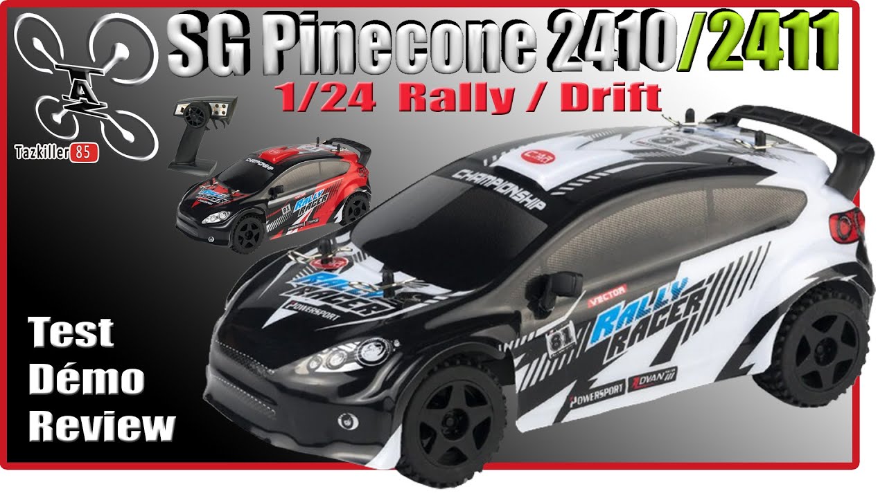 SG Pinecone 2410 Mini 1/24 Rally drift – Review Test Démo – C’est cadeau !