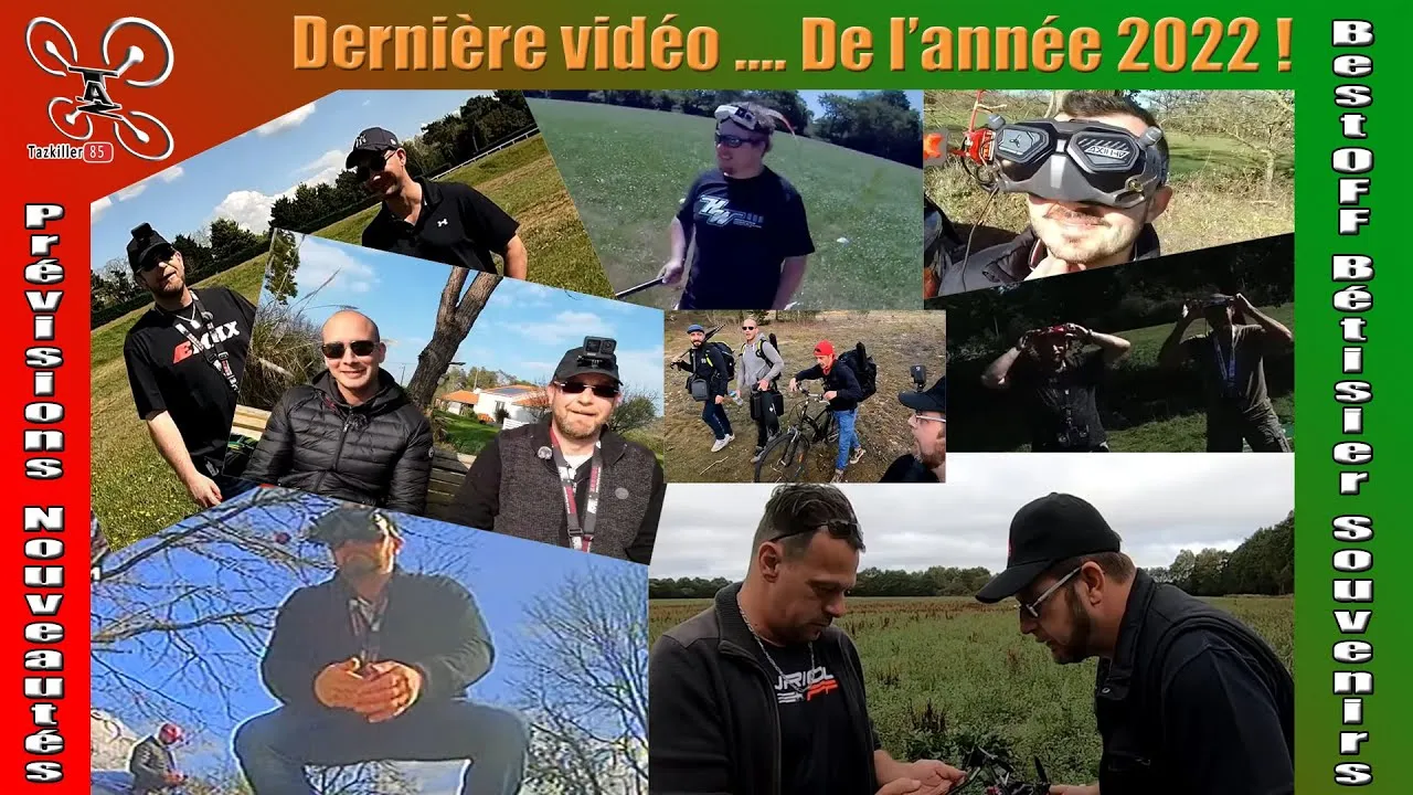 Dernière vidéo … de l’année 2022, Prévisions, Nouveautés, Résultat du concours, Bêtisier …