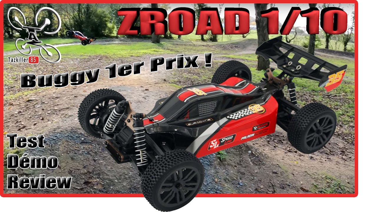 Road Hunter Buggy ZROAD 1/10 ou presque ! – Review Test Démo – Bonne chance !