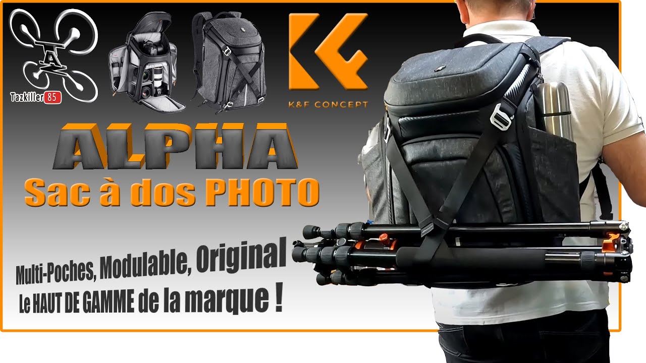 ALPHA Backpack, Sac à dos PHOTO/FPV Haut de gamme – Résultat du concours !