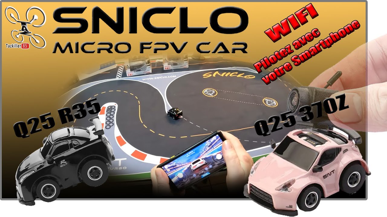 SNICLO SNT Wifi 370Z & R35 – Pilotez avec votre smartphone – Laquelle tu préfères ?