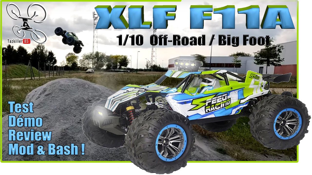 XLF F11A Off-Road 1/10 Speed Racing – Review Test Démo – Plus solide que je pensais !!!