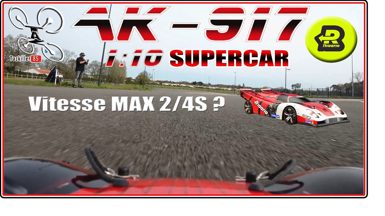 RLAARLO AK-917 carbone  – Vitesse MAX 2/4S  – Impressionnant en FPV !
