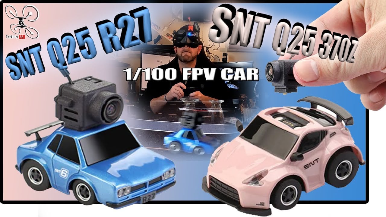 SNT Q25 370Z & R27 micro voitures FPV – Review Test Démo – Bonne chance !