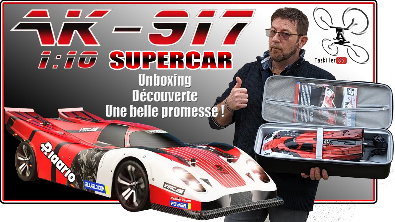 RLAARLO AK-917 carbone – Découverte et 1ers tours de roues – ça promet !