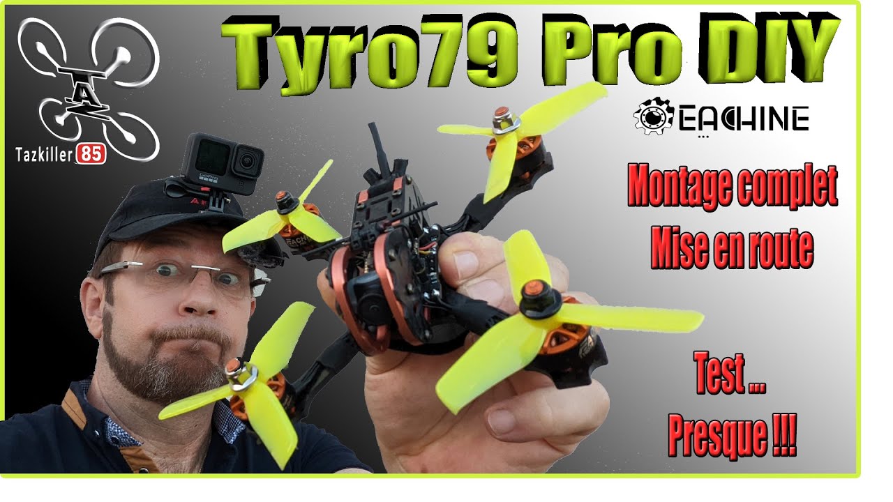 Eachine TYRO79 PRO – Review Test Démo – J’ai galéré !