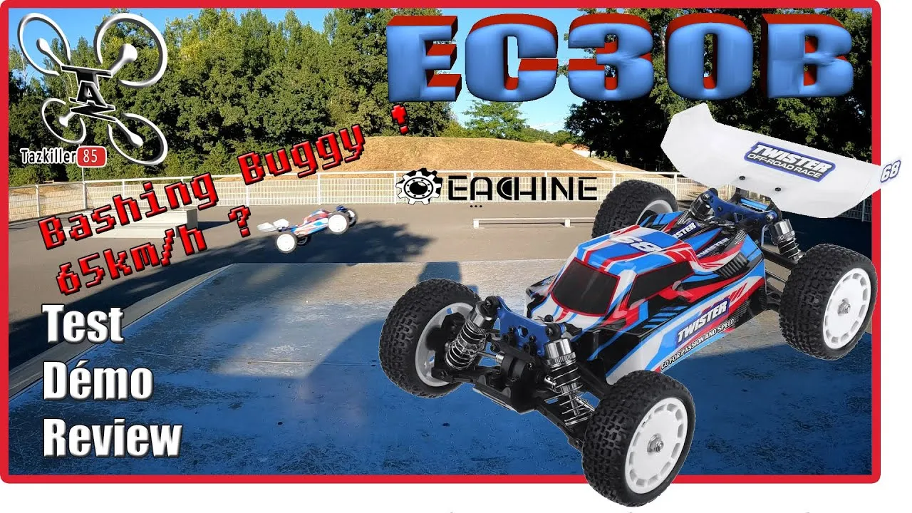 Eachine EC30b – Review Test Démo –  Buggy 1/14 Bashing !