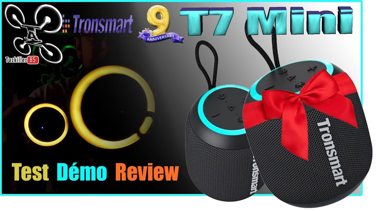 Tronsmart T7 MINI – Review Test Démo – Tirage Concours Permanent et CADEAU !