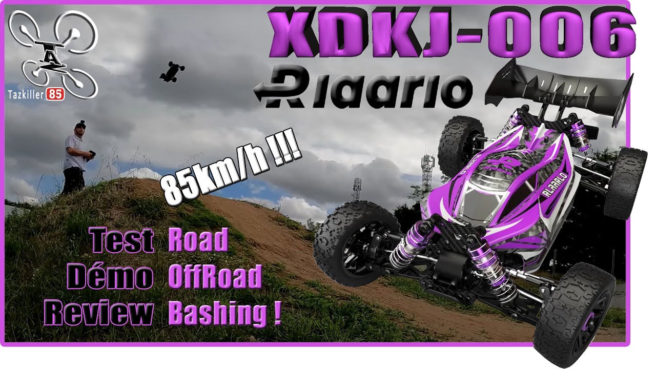 RLAARLO XDJK-006  +80km/h Buggy 1/14  – Review Test Démo – MUST HAVE !