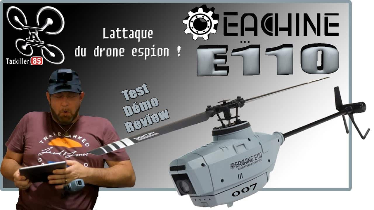 Eachine E110 Black Hornet 3 Killer ? lol – Review Test Démo – Tirage du Concours Permanent !