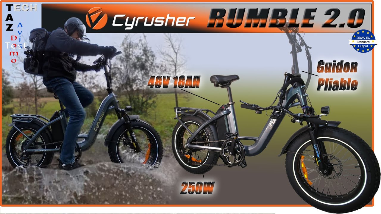 Cyrusher RUMBLE 2.0 – Test Démo Avis – Polyvalent, Efficace et Pas cher !