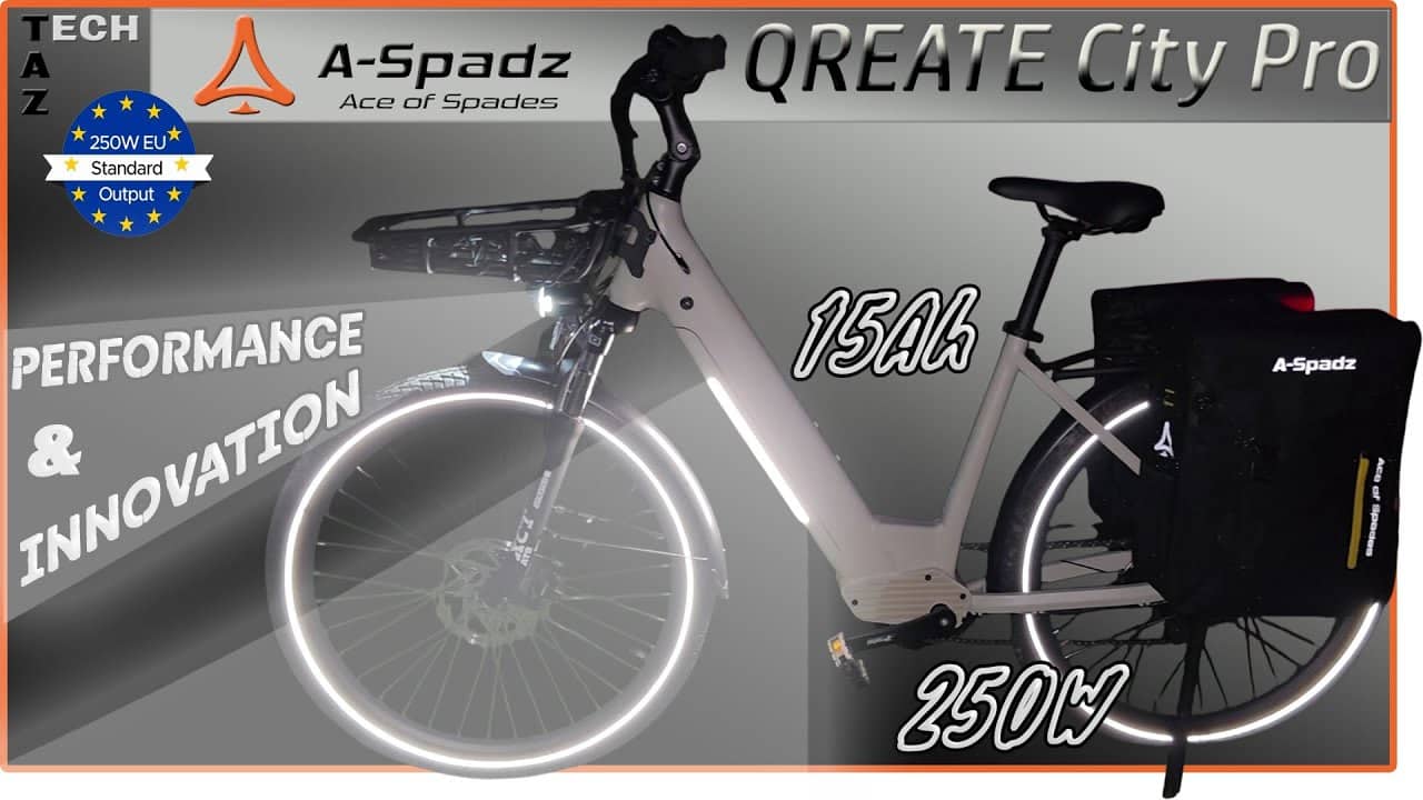 Aspadz QREATE City Pro VAE original et innovant – Test Démo Avis – 1100€ de cadeaux !