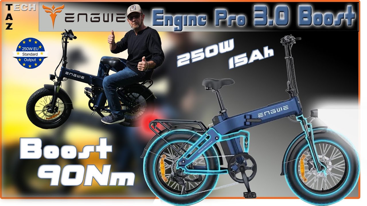 Engwe Engine pro 3.0 boost – 90Nm de puissance sous le pouce – un Upgrade EFFICACE !