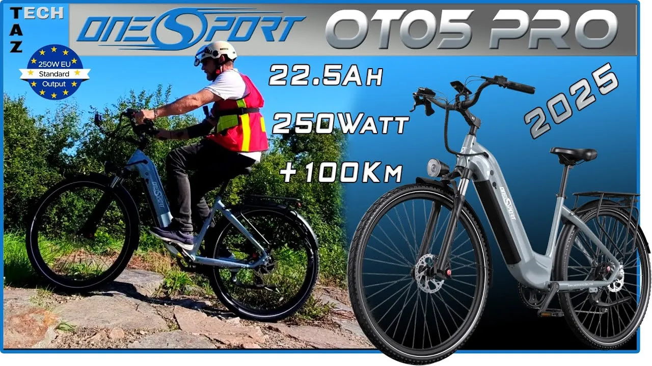 VAE de ville Onesport OT05 PRO version 2025 – Mieux et moins cher ? Bonne chance !