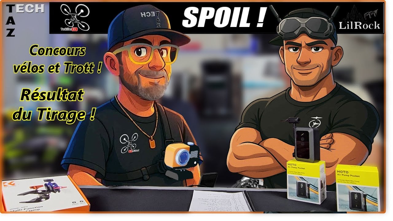 Résultat du Concours Vélo et Trott et … du Spoil, rien que du Spoil !
