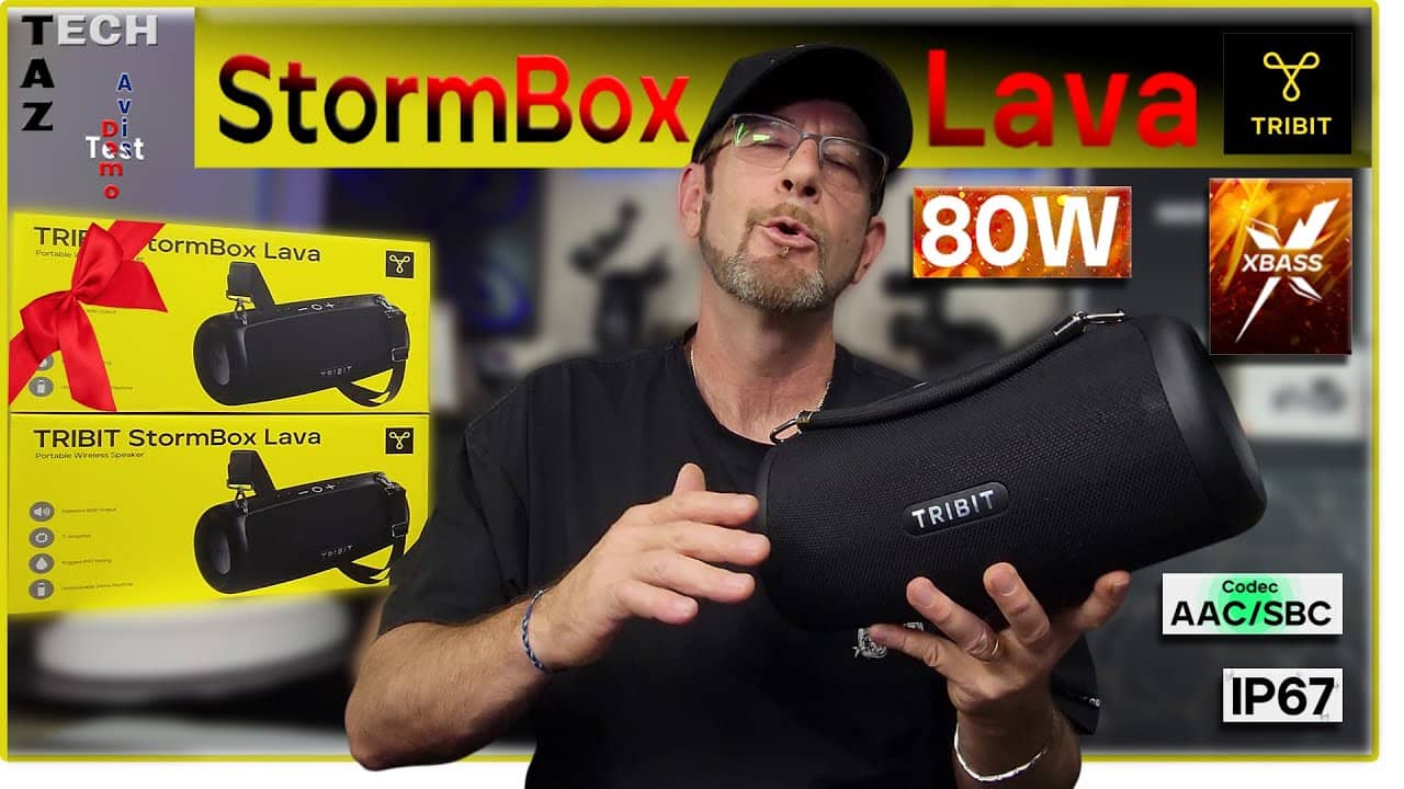 TRIBIT StormBox Lava Enceinte nomade Hyper Bass – Test Démo Avis – Bonne chance !
