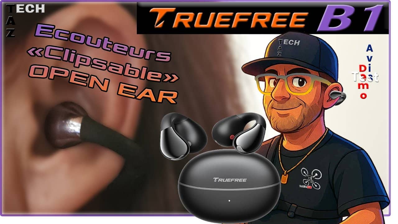 Truefree B1 écouteurs Open Ear clip-on (clipsables) – Test Démo Avis – Bonne chance !