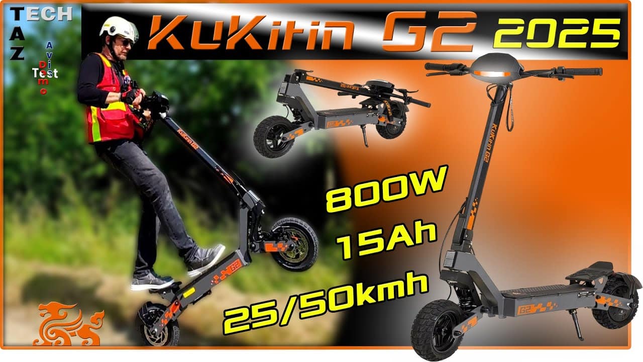 Kukirin G2 2025 toujours efficace, encore moins chère & 5 améliorations – Avis test démo –