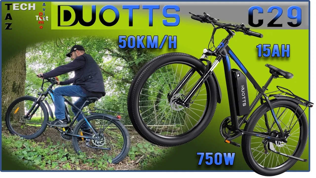 DUOTTS C29 VTT électrique – Kit d’amélioration et Smart pompe – Pas cher oui, intéressant  …?