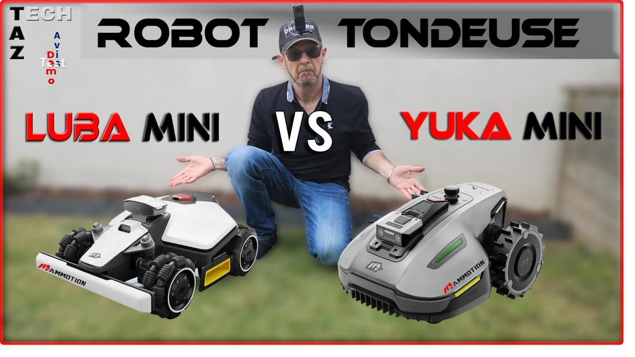 Mammotion Luba Mini vs Yuka Mini – Test comparatif robot tondeuse – Résultat du concours !