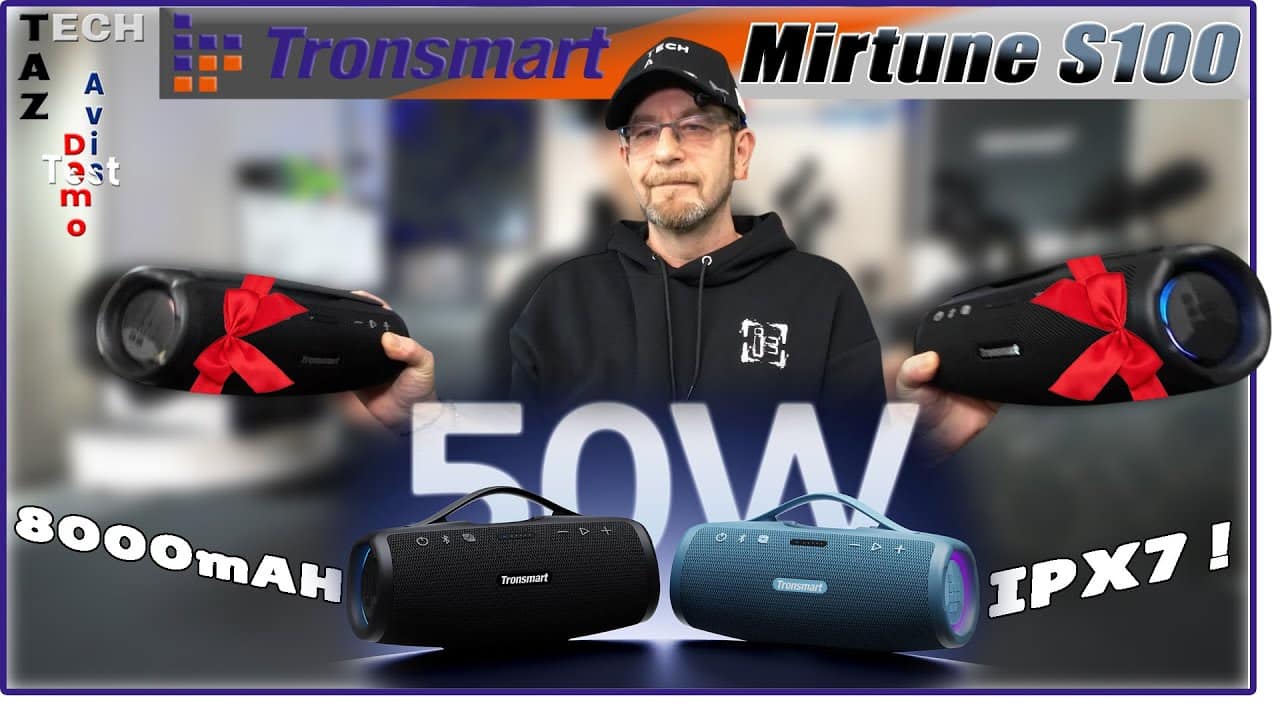 Tronsmart Mirtune S100 – Test Démo Avis – Bonne Année 2025 !