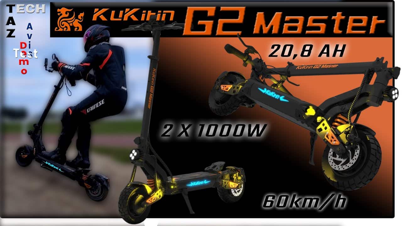 KUKIRIN G2 Master 2000W / 20Ah – Bimoteur à pas cher – Mes nouvelles rampes VEVOR