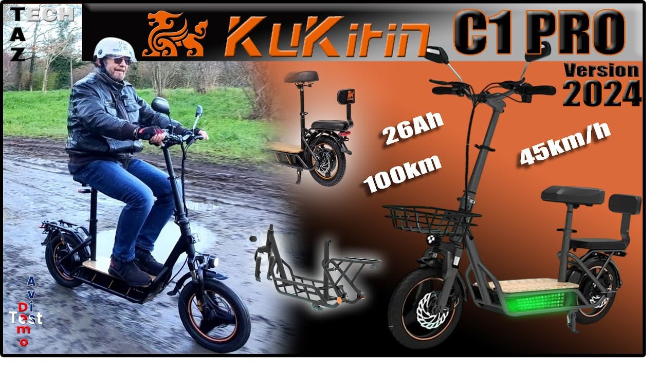 KUKIRIN C1 PRO – Draisienne électrique PETIT budget / GROSSE autonomie !