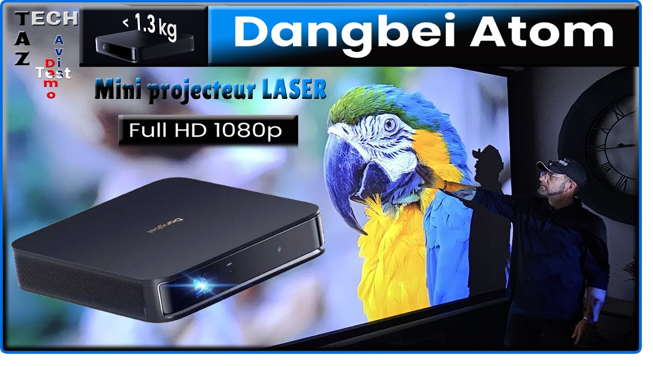 Dangbei ATOM mini projecteur Laser – Avis Test Démo – Résultat du concours !