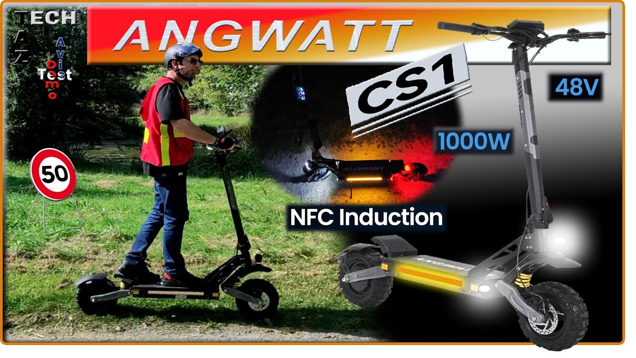 ANGWATT CS1 – Confort  Sécurité & NFC – UN MUST HAVE dans sa catégorie ! Résultat du Concours…