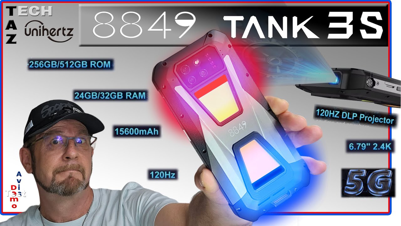 Uniherz 8849 Tank 3s – Rudgephone / Projecteur DLP – Allégé, mais pas en Performances !
