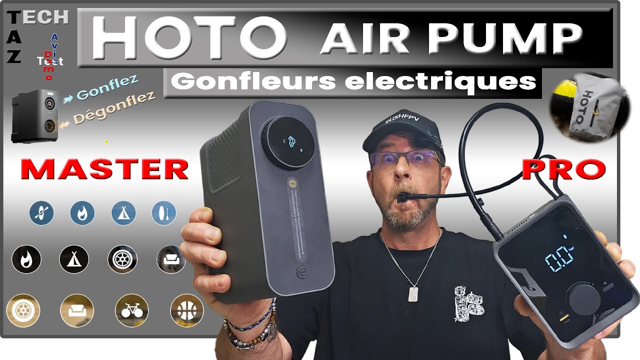 AIR PUMP MASTER / PRO HOTO Tools – AvisTest Démo – Vous ne manquerez pas d’AIR !