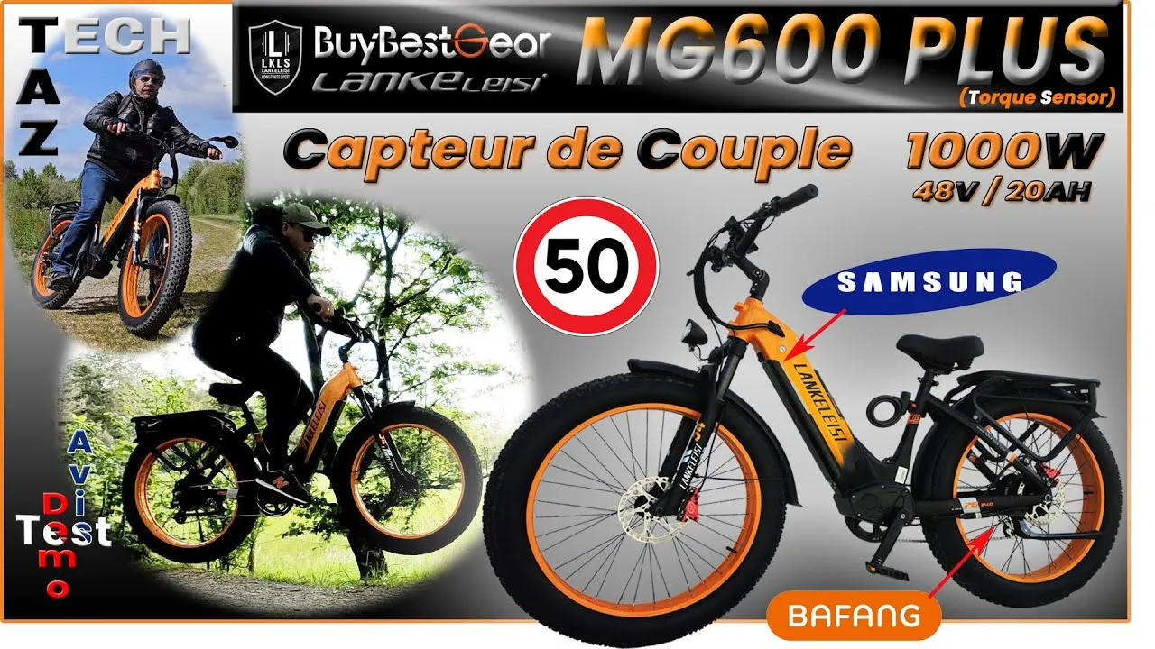 NEW Lankeleisi MG600 Plus à Capteur de Couple 2024 -Test Démo Avis – Je vous dis tout !