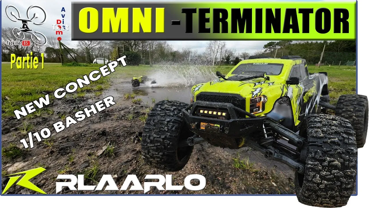 OMNI-TERMINATOR RLAARLO – 1/10 BEST Bashing Monster – Innovation et Performances !