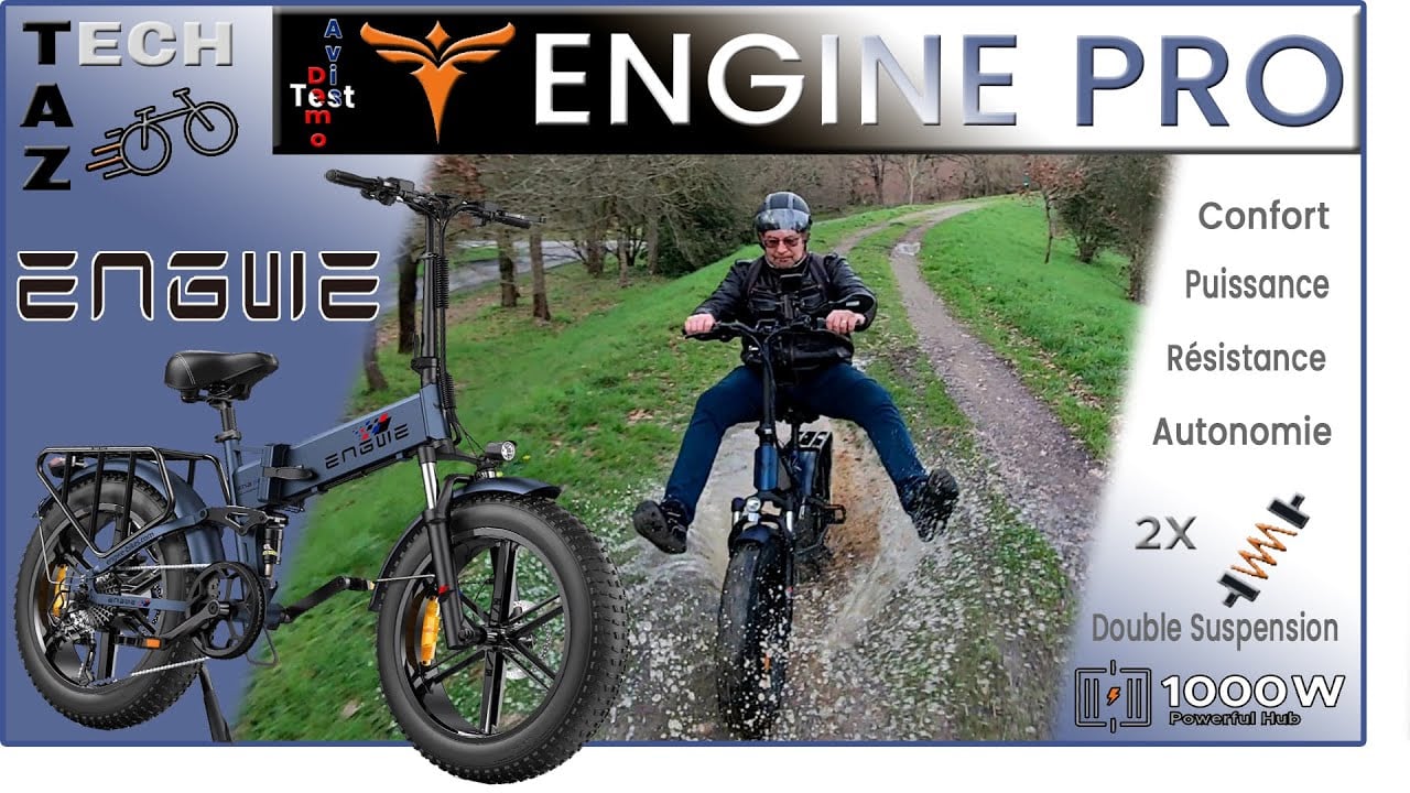 ENGWE Engine PRO 1000W Fat Bike – Test et Avis – MIEUX QUE LE X20 ?