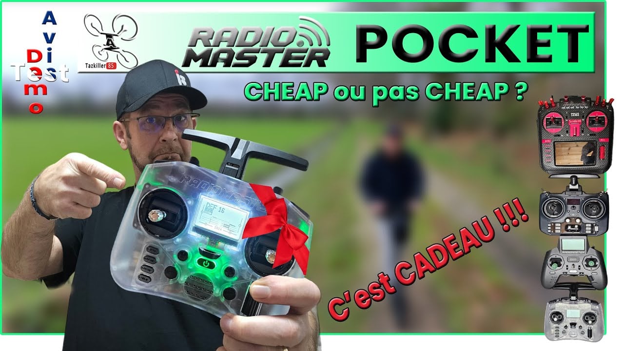 Radiomaster POCKET – Test Démo Avis – HOVER X1 TEST ULTIME et CONCOURS !!!